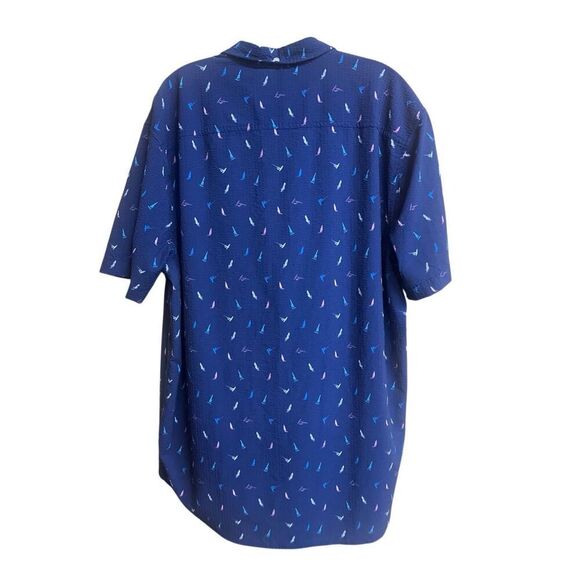 443. Chubbies “The weekend has arrived” button up collared short sleeve top XXL - Picture 2 of 5